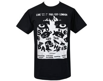 Siouxsie and the Banshees T-Shirt Men’s Gothic Punk Band Tee 1983