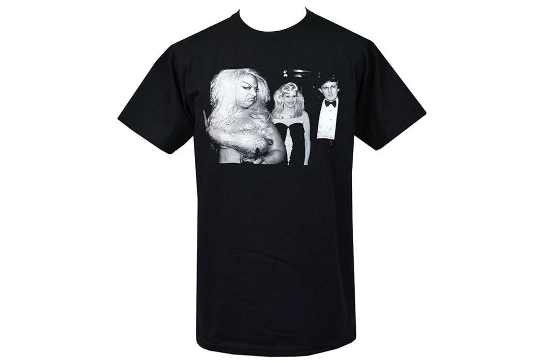 Divine Trump Men's T-shirt – Drag Queen Punk Cult Classic – Black