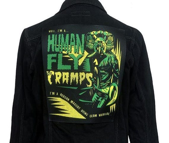 Sweat-shirt The Cramps - Psychobilly Horror - Unisexe - Taille XS à 7XL - Imprimé Flyer Concert - Royaume-Uni