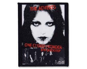 The Adverts – One Chord Wonder-patch – klassieke punkpatch – vintage punk