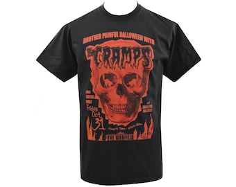 The Cramps Shirt, Vintage Rare Horror Punk T-shirt, White 1992