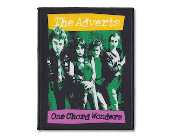 The Adverts – One Chord Wonders-patch – Punkrockpatch – Klassieke punkbandpatch