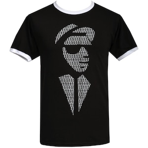 Walt Jabsco Men&#39;s Ska Ringer T-Shirt Two Tone Rocksteady Oi Mod Reggae R & B