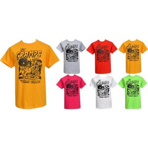 The Cramps Tour ’86 T-Shirt | Herren Psychobilly Band T-Shirt in verschiedenen Farben