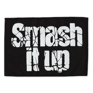 Smash it up zwarte patch | Captain Sensible-patch voor gevechtsjas 1977