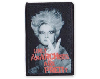 Patch Only Anarchists Are Pretty - opnaaibare patch punkrock - Anarchy DIY Clothing