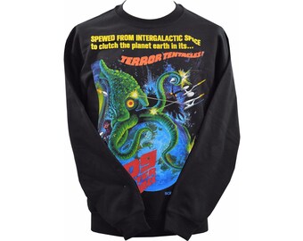Yog Monster Terror Tentacles Sweatshirt Men’s Sci-Fi Horror Monster Pullover