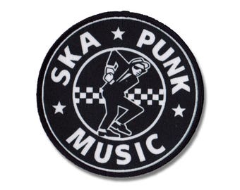 Ska Punk Musik Aufnäher | Mod Ska Two Tone Dub Reggae
