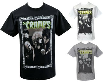 The Cramps Psychobilly T-Shirt | Men’s Deluxe Horror Punk Band Tee