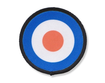 Naszywka Mod Target – naszywka na kurtkę do skutera wodnego Mod Two Tone Ska