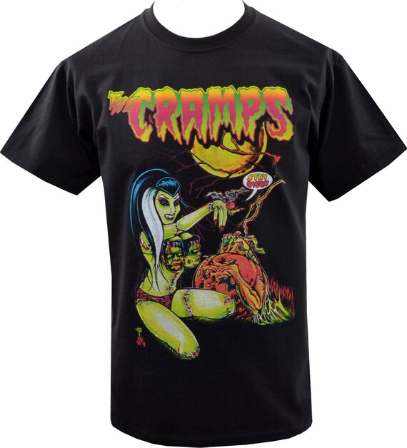 The Cramps T-shirt – Stay Sick Pumpkin Horror Tee – Men's The Cramps T-shirt – Stay Sick Pumpkin Horror Tee – Men's