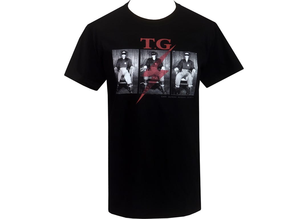 Throbbing Gristle T Shirt Gary Gilmore Memorial Society Industrial