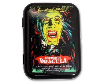 Horror of Dracula Tin Gothic Horror Storage Box – Classic Horror Gift