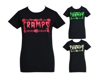 The Cramps Women’s T-Shirt | Garage Punk Psychobilly Skull