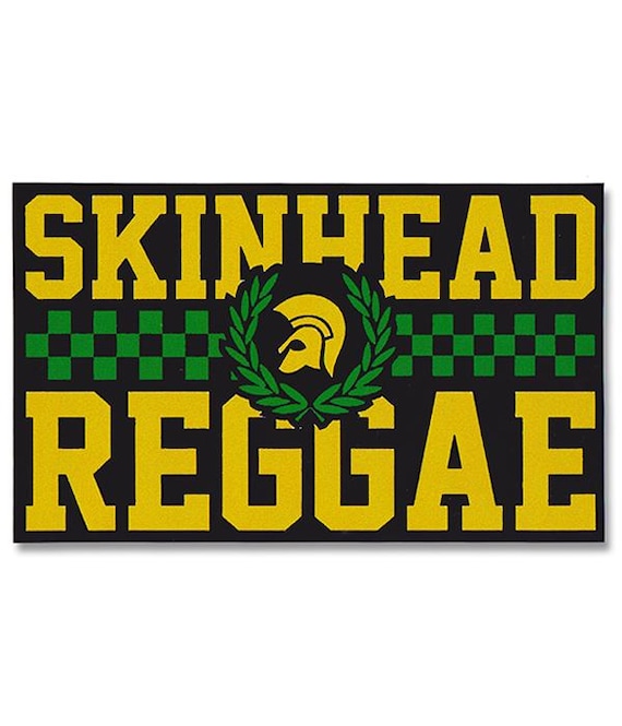 Skinhead Reggae Vinyl Sticker Decal | Oi Ska Two Tone Dub - Etsy