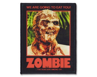 Zombie-lapp – Klassisk skräckfilmslapp – Vi ska äta dig!