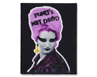 Punk’s Not Dead Patch - Punk Rock Sew-On Patch - 1977 Patch