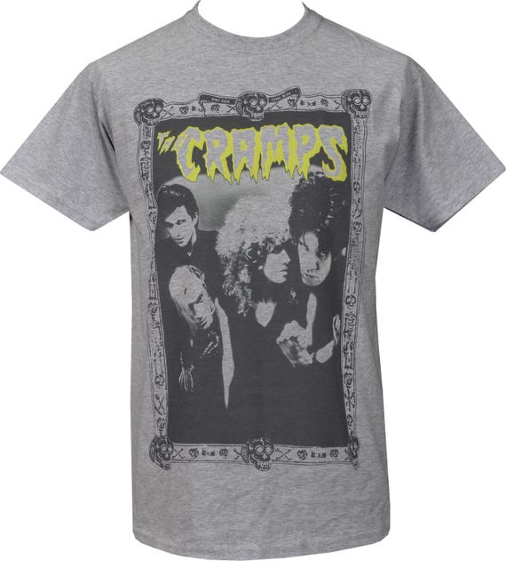 The Cramps Psychobilly T-shirt | Men's Deluxe Horror Punk Band Tee