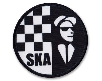 Ska Walzer Aufnäher | Mod Ska Two Tone Dub Reggae