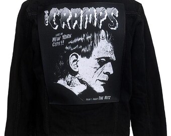 Sweatshirt The Cramps Noir - Unisexe Taille XS à 7XL - Motif Punk Horreur Vert Slime