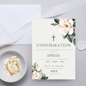 Confirmation Thank You Card Photo, Confirmation Thank You, DIY ...