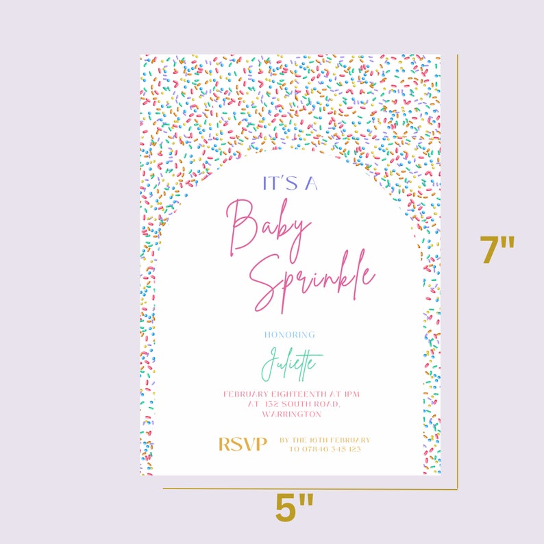 Editable Baby Sprinkle Shower Invitation Baby Shower Coed Shower Bundle ...