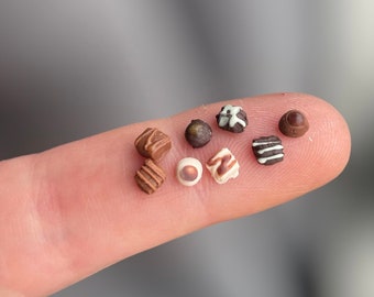 1:12 Chocolade bonbons - Snoep - Eten - Candy - Handgemaakt - Poppenhuis