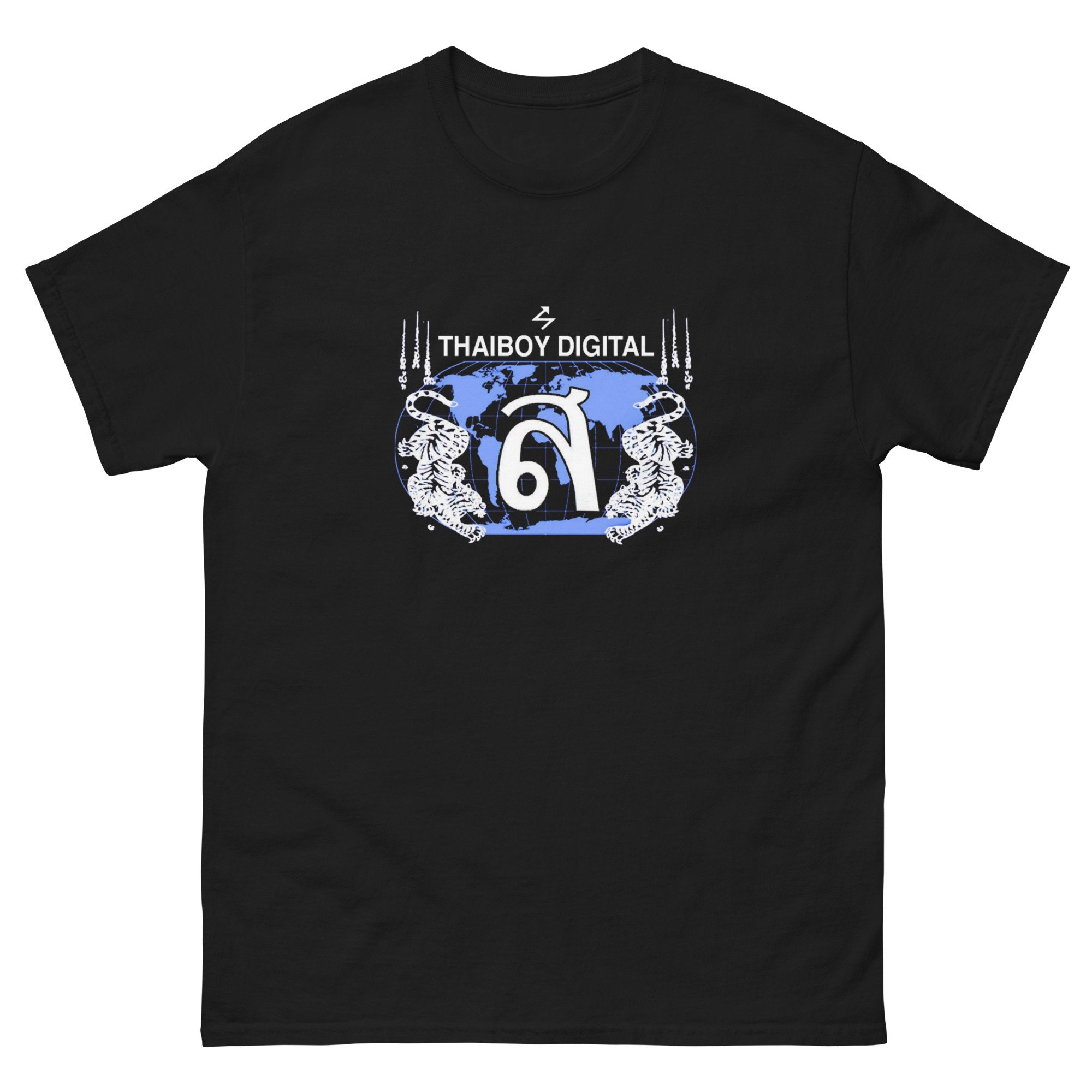 Thaiboy Digital Tiger Tee - Etsy