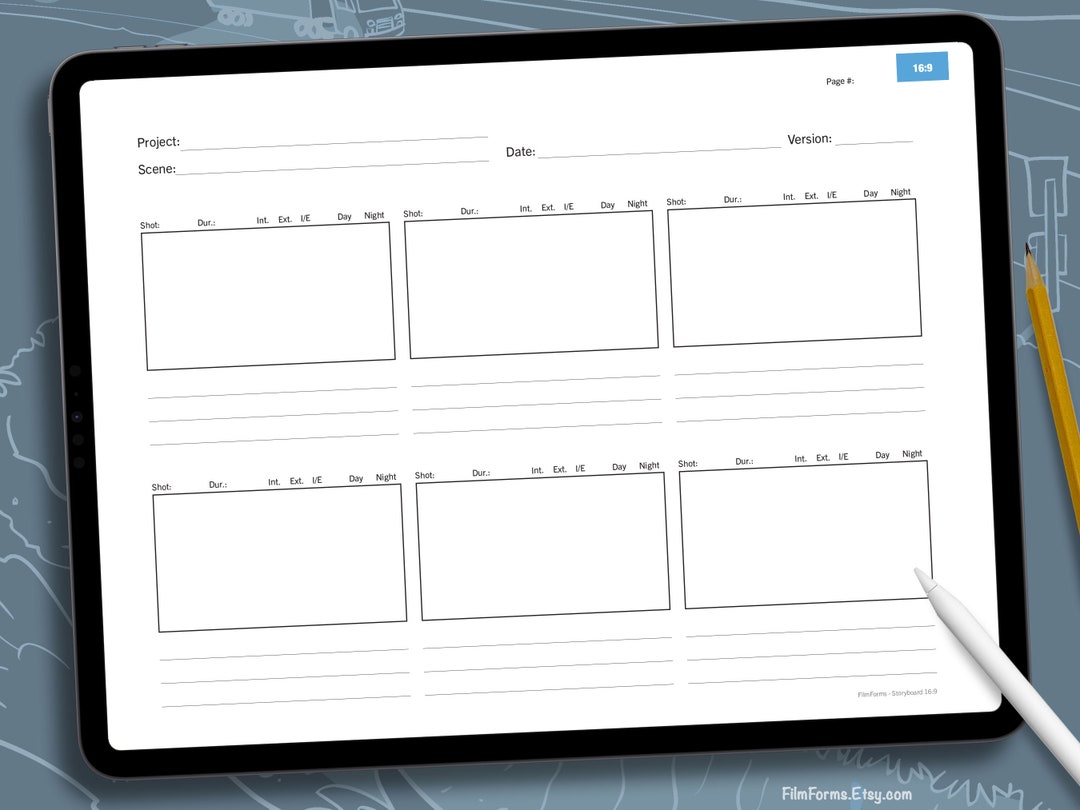 16x9 UHD and HD Storyboard Templates Includes Horizontal and Vertical 16x9 UHD and HD Storyboard Templates Includes Horizontal and Vertical