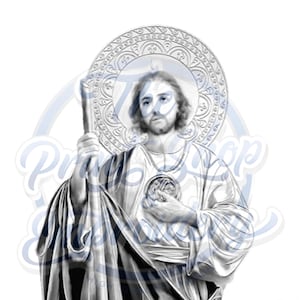 San Judas Tadeo PNG, San Judas Tadeo Digital Download, San Juditas, Religious saint