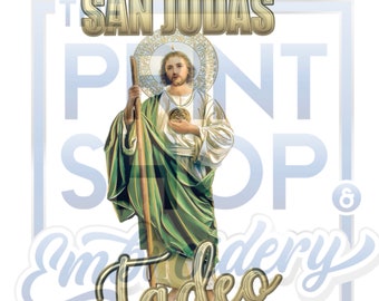 San Judas Tadeo SVG - PNG - PDF File, t-shirt Svg, svg -Vector art Commercial & Personal Use- Cricut
