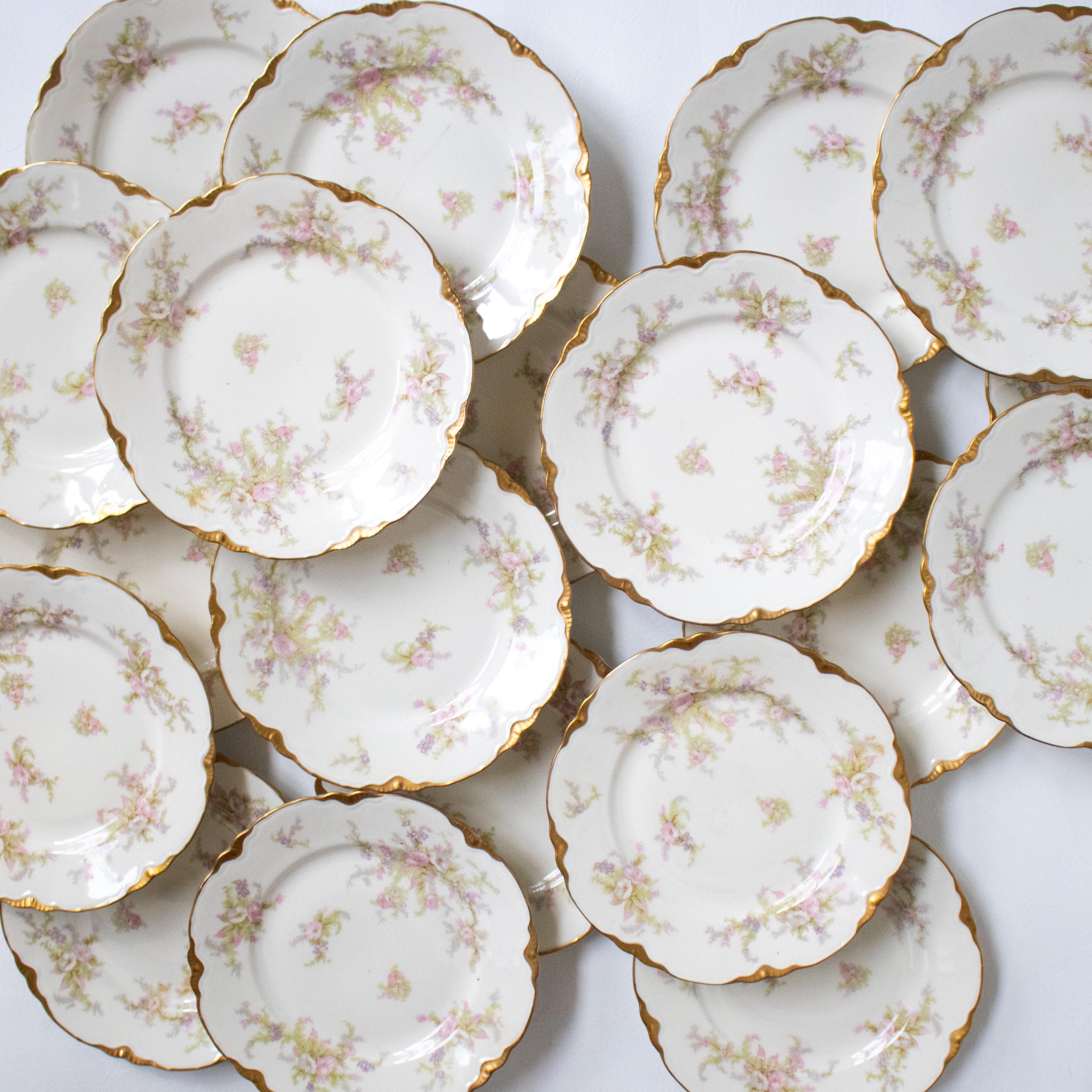 Limoges Serving Set of 12 - Etsy
