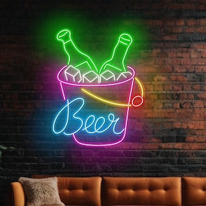 Beer Barrel Led Neon Sign, Beer Led Sign, Beer Bar Neon Night Light Decor, Custom Neon Sign, Open Beer Club Neon Sign, Bar Pub Wall Art