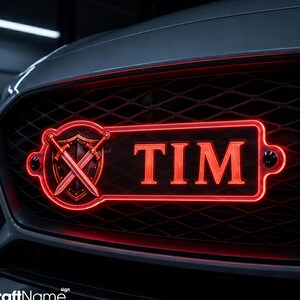 Shield Custom Car Badge, Personalized Acrylic Emblem Plate Auto Accessories