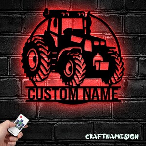 Tractor Neon Sign 