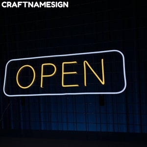 Basic Open Signboard Neon Sign Grand Opening Shop Neon Sign Custom