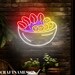 Healthy Fruit Acai Neon Signs, Fruit Acai Bowl Led Signs, Custom Neon ...