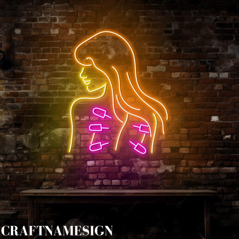 Acupuncture Neon Sign, Body Acupuncture Therapy Led Sign, Custom Neon