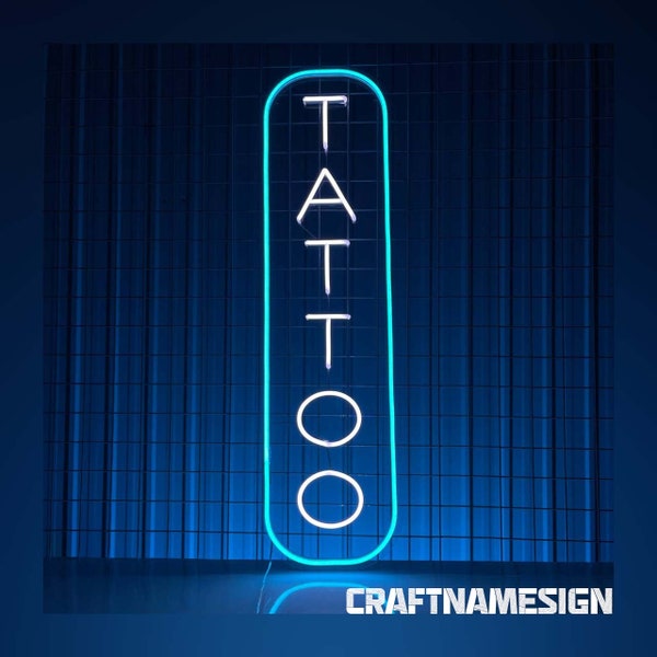 Tattoo neon sign, Tattoo led sign, Tattoo studio sign, Led neon lights, Tattoo Artist Neon Sign, Tattoo shop sign, Tattoo shop wall art