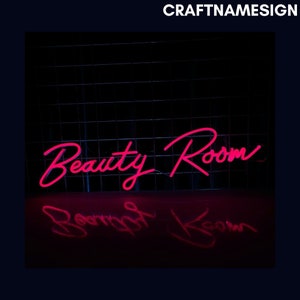 Beauty Room Neon Sign, Nail Salon Led Sign, Custom Neon Sign, Aesthetic Clinic Sign, Lash Room Decor, Make Up Salon Decor, Hair Salon Art