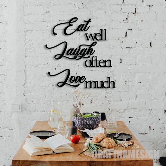 Novà Articoli Caffè E Tè Raglio Lettera Targa Nera Decorazione Da Appendere A Parete Casa Sala Da Pranzo Cucina Silhouette Segno Di Metallo 230625 Da 11,37 € | DHgate