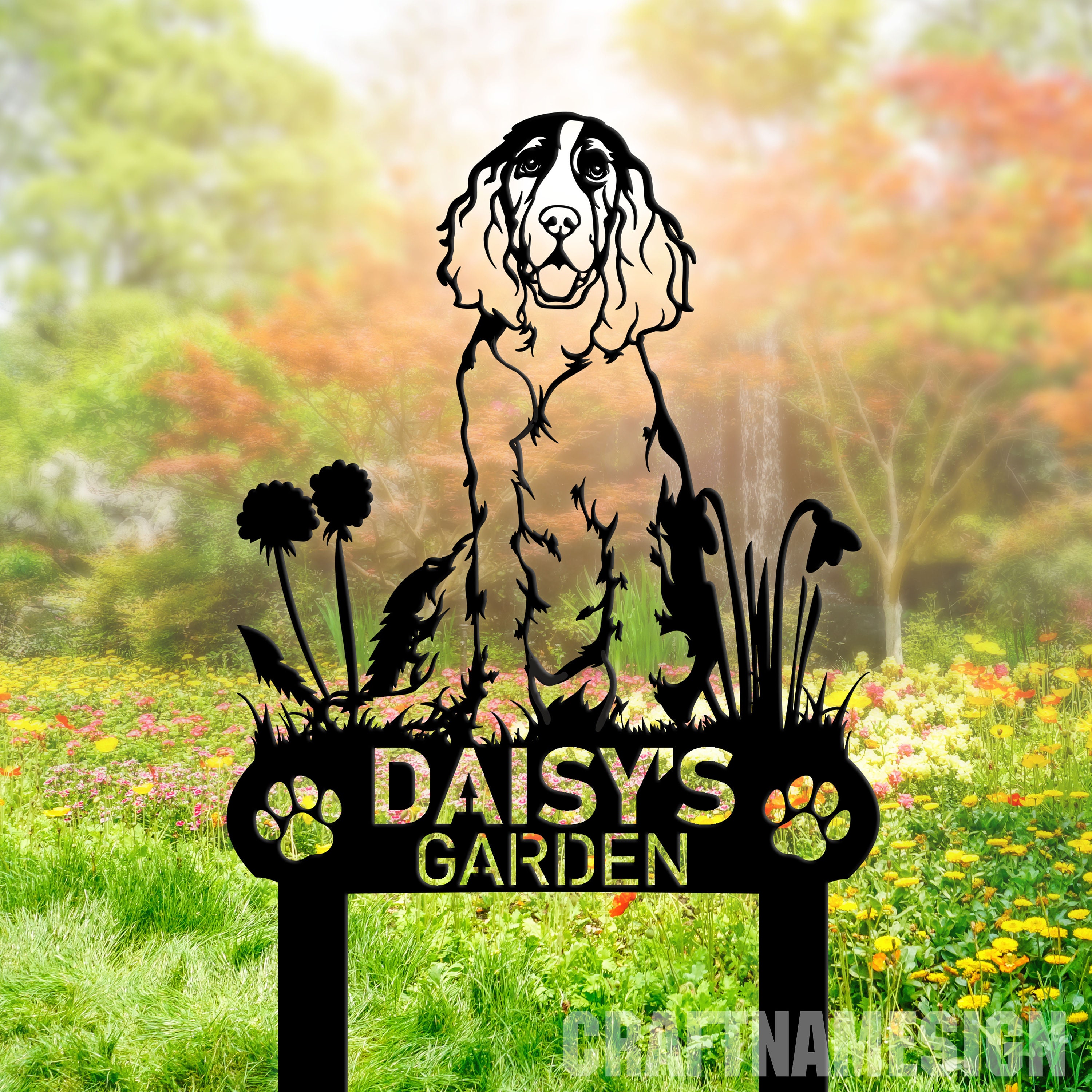 English Springer Spaniel Svg, Dog Svg Graphic By Uzzalroyy9706