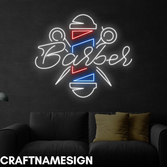 ネオンサイン Barber Shop Open オープン 美容院 室内装飾 imgrc0082280333.jpg