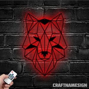 Wolf Metal Sign, Wolf Wall Decor, Metal Art , Metal Wall Art Home DecorHowling Wolf Sign Home Decor - Ideal for Home Decor & Gift