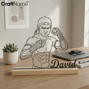 Muay Thai Desk Decor - Etsy