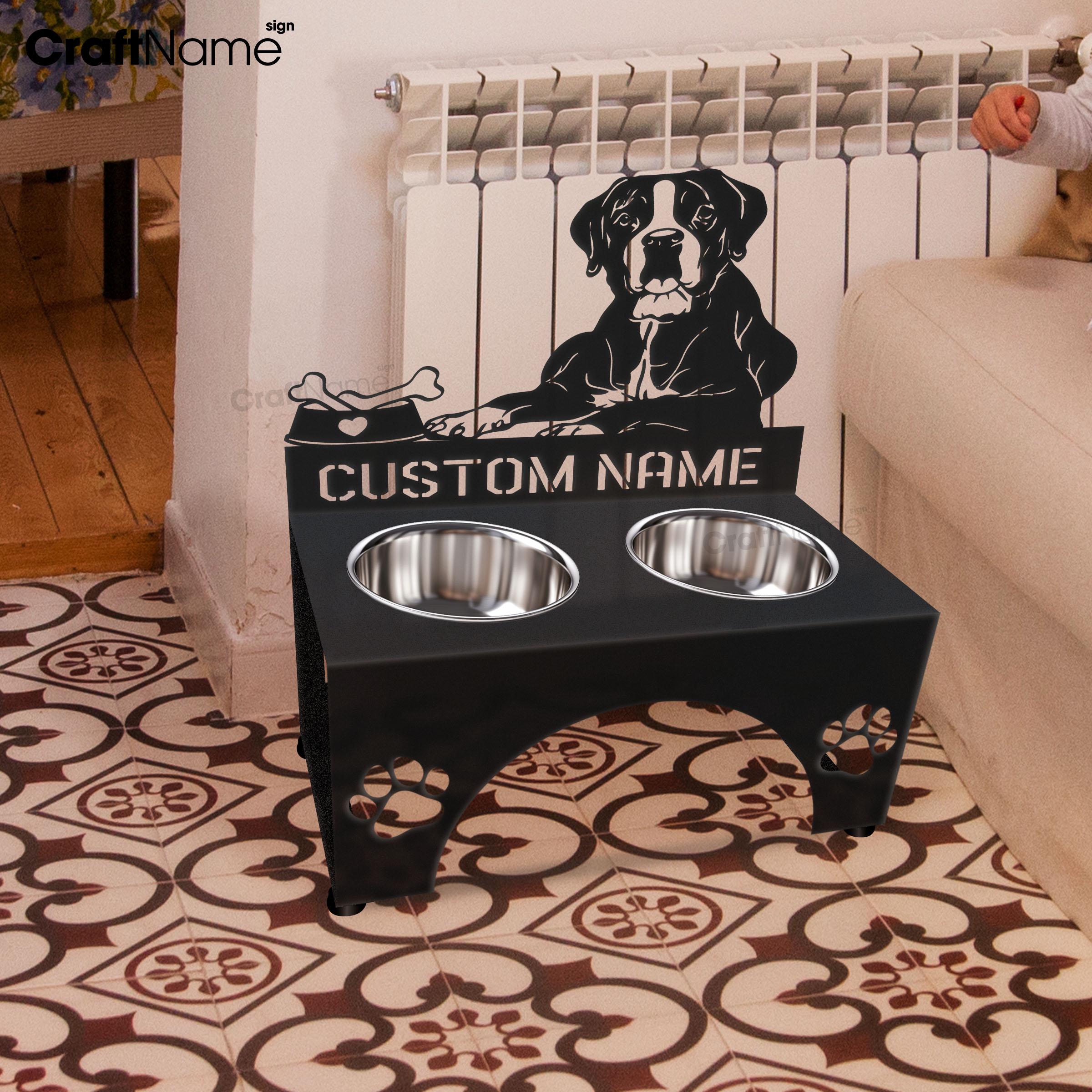 Great Dane Dog Bowl Stand - Etsy