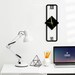 Metal Rectangle Minimalist Large Wall Clock, Wall Clock Modern for Home ...