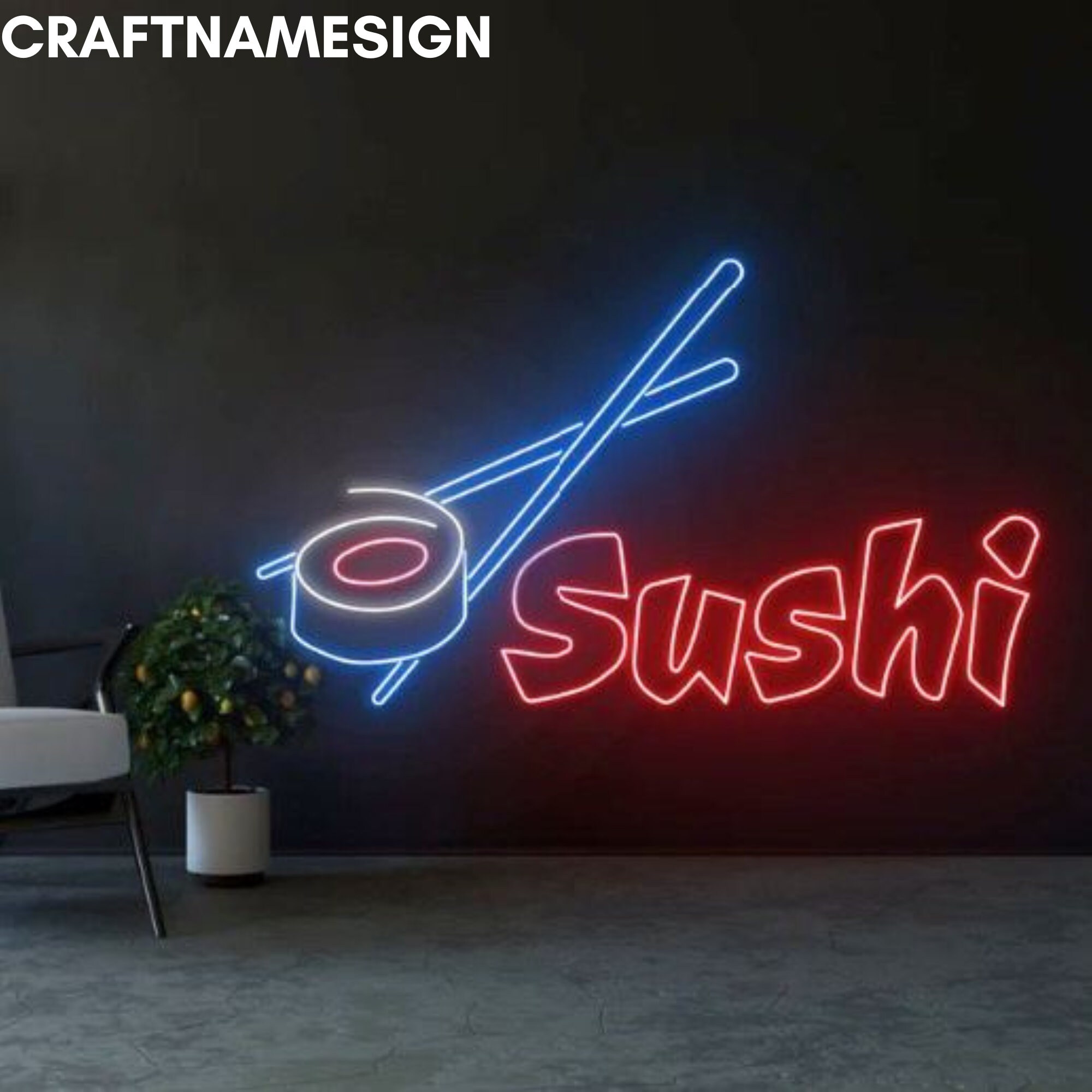 Gloeiende Neon Zak Van Voedsel Voor Pet Icon Geïsoleerd Op Bakstenen Muur Achtergrond