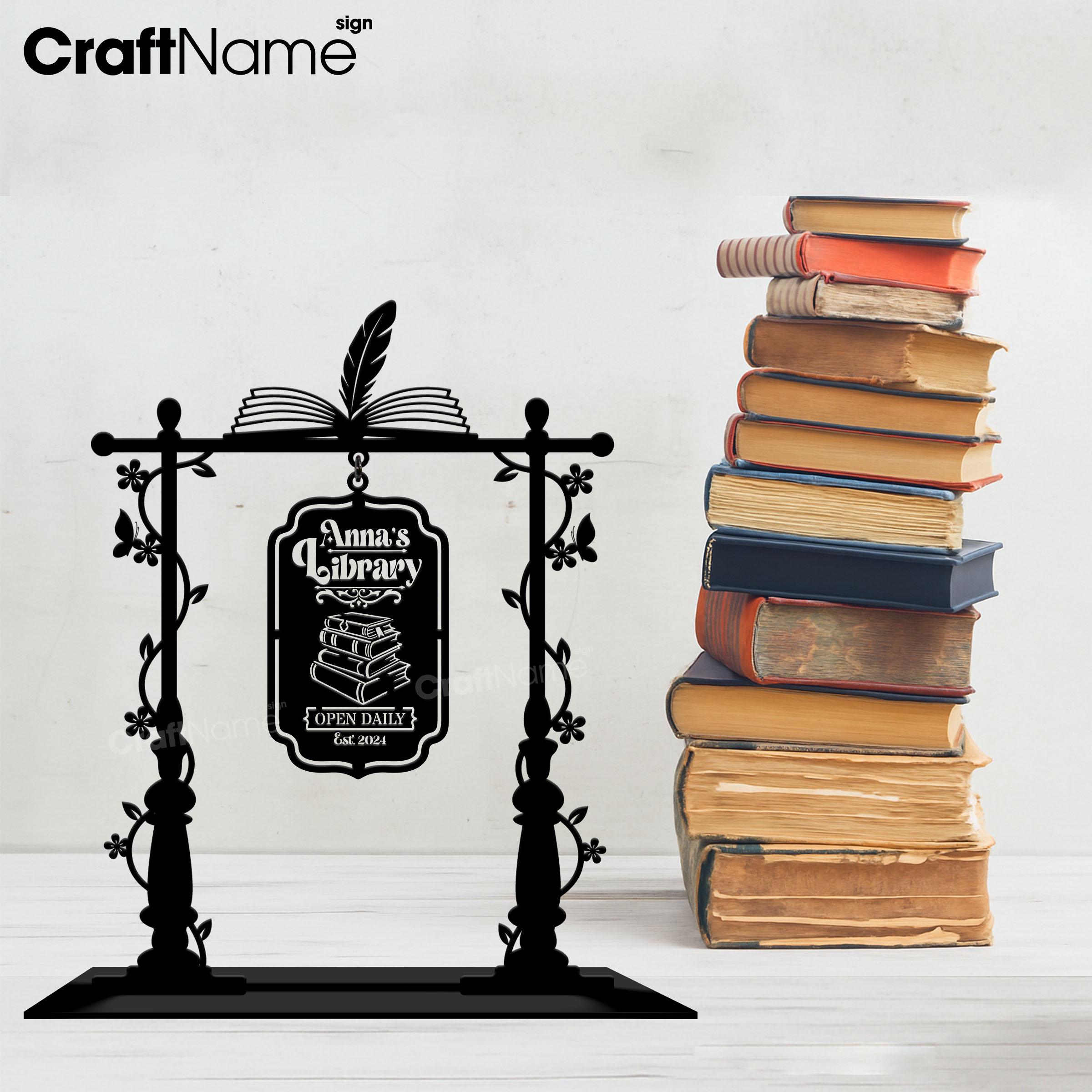 Custom Book Signpost Metal Stand for Reading Corner, Mini Signpost Book  Nook Decor, Open Library Decor, Gift for Bookworms and Book Lovers - Etsy, image size:2400x2400