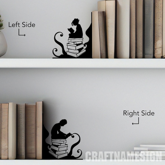 Fermalibri In Acrilico Trasparente - Set Da 4, 12x12x18 Cm, Per Mensole, Librerie, Ufficio